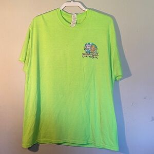 Gildan Bright Green Short Sleeve Tee